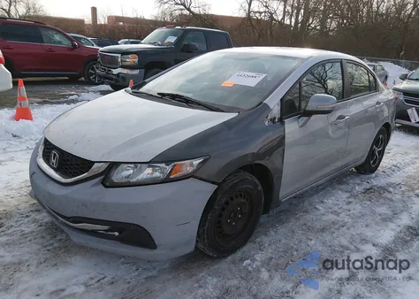 2015 Honda Civic Se from USA, damaged, VIN 19XFB2F74FE053532